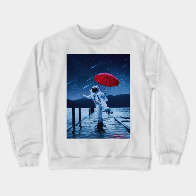 Falling stars Crewneck Sweatshirt by sidomatic